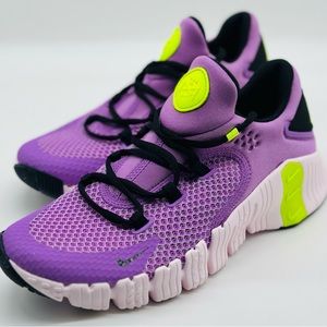 NEW Nike Free Metcon 4 Low Rush Fuchsia Volt CZ0596-501 Women's Size Multi